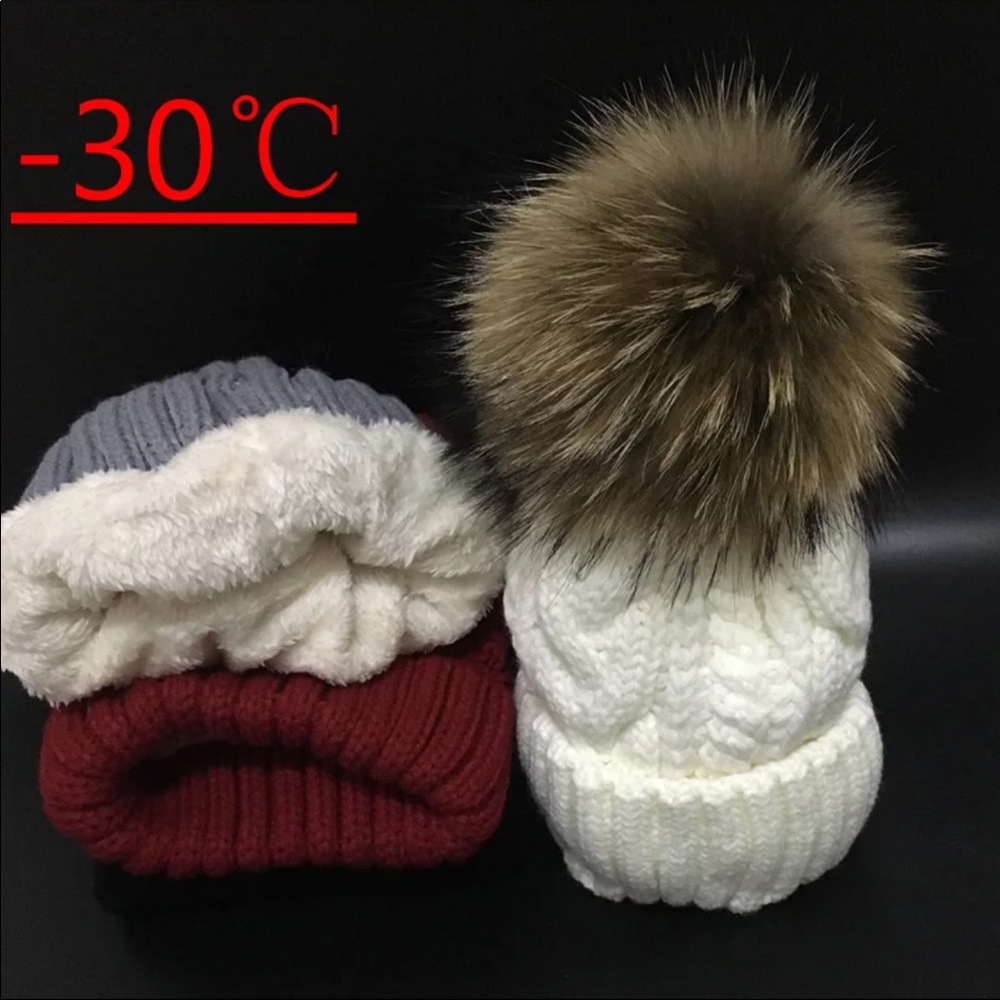 2019 Women's hats Add velvet Fleece Hat/ Soft Hat